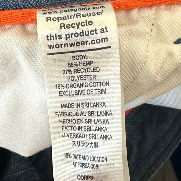 Patagonia Women's All Seasons Double Knee Work Pants, Stone Blue, NWT, Sz 12 - Picture 10 of 11